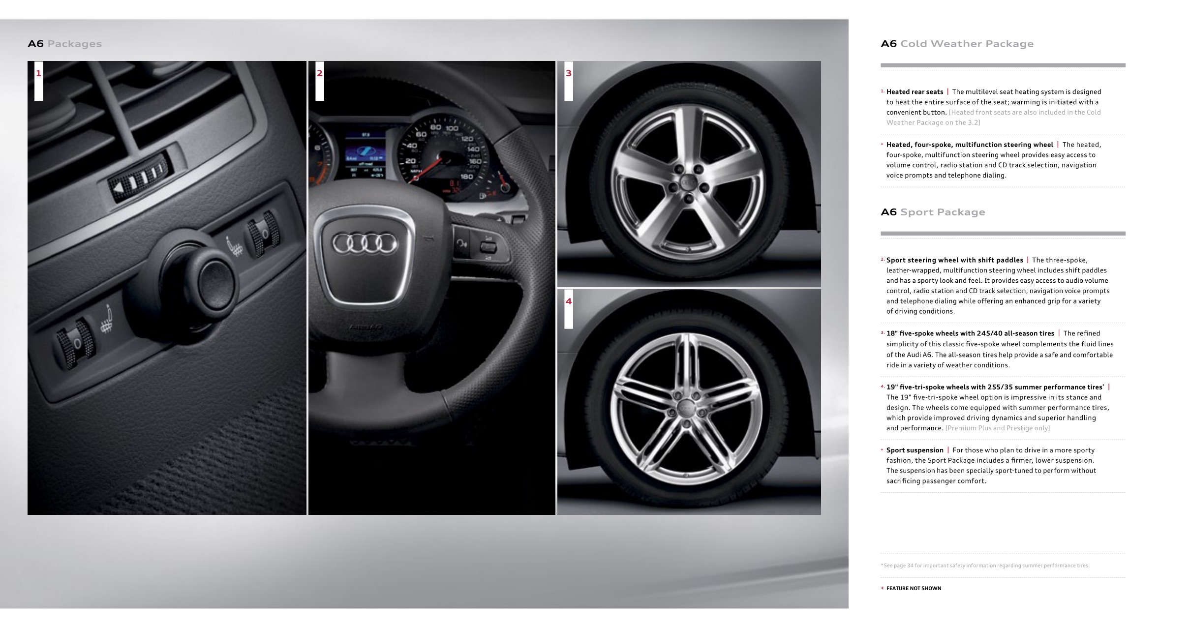 2010 Audi A6 Brochure Page 32